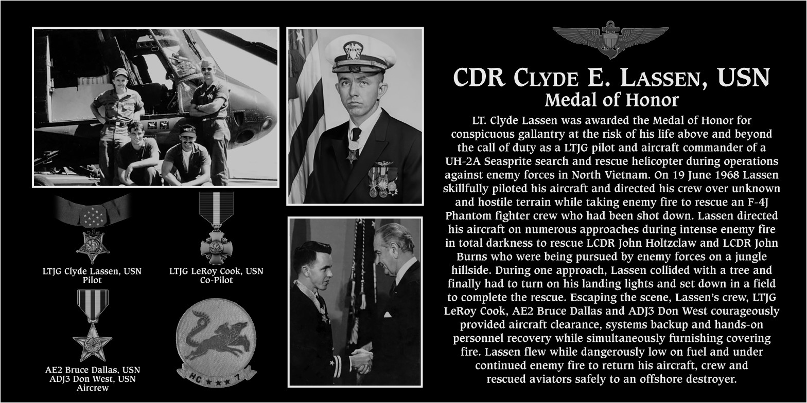 Clyde E. Lassen, USN